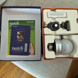 New, never installed Notifi video doorbell system